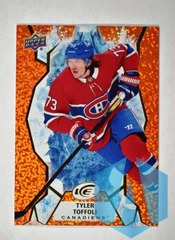 2021-22 UD Ice Orange #11 Tyler Toffoli - Montreal Canadiens